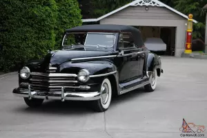 1947 Plymouth P15 Convertible. Correct and Restored