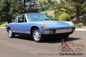 1972 Porsche 914 Porsche 914 1.7 Targa Gemini Blue