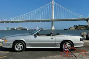 1989 Ford Mustang ascMcLaren convertible 5.0L v8 automatic #76 of 247 RARE