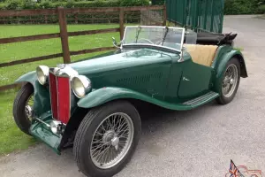 1939 MG TA sports car