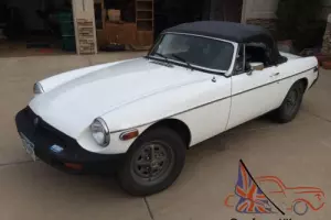 1980 MG MGB B- convertible