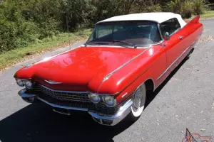 1960 Cadillac Coupe Deville Convertible driving numbers match car Storage find!