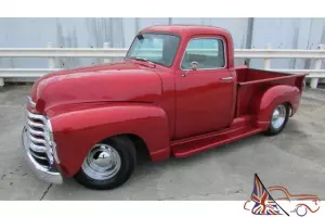 FRESH BUILT 1948 CHEVY 3100 STEPSIDE HOT ROD SHOW TRUCK FUEL-INJECTED 4L60 AIR