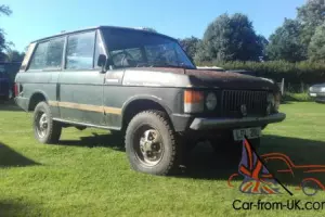 Early Suffix B 2 Door Range Rover Classic &amp; Lots Of Parts, Tax Exempt