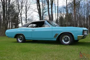 1967 buick skylark gs 400  2 door sport coupe