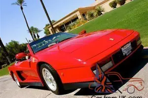 1988 PONTIAC FIERO CUSTOM FERRARI ROADSTER WITH 19000 ORIGINAL MILES NO RESERVE!