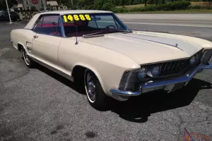 1964 Buick Riviera Hardtop 2-Door 425 C.I. Wildcat 465 V-8 Desert Beige / Red