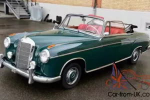 1962 Mercedes 220SE Cabriolet.