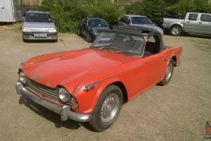 Triumph TR4A 1966,restoration,Project,barn find, import
