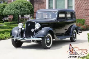 1934 Plymouth Restored Suicide doors PE Sedan GORGEOUS Rare Steel Photo