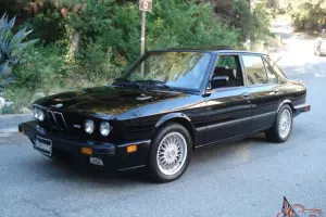 1988 BMW M5  LOW MILES  COLLECTOR CLASSIC CAR E28   CALIFORNIA CAR