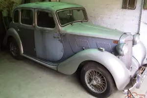  Rare Vintage MG YA 1952 Saloon Restoration Project Classic Car suit enthusiast 