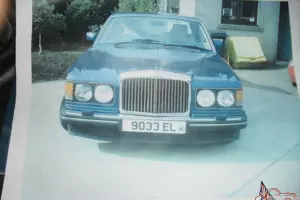  1990 BENTLEY mulsanne blue 