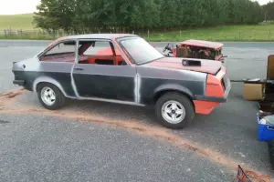  1980 FORD ESCORT RS CUSTOM RED 