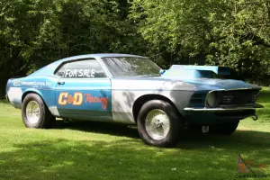 1970 Ford Mustang Mach1 Drag Car , California import , Genuine Mach1