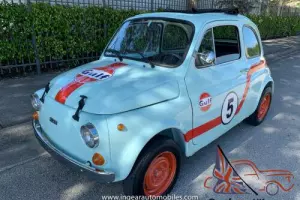 1974 Fiat 500 Ragtop! Gulf Heritage version! SEE Video