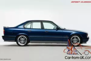 BMW E34 M5 3.8 // Avus Blue // 1994