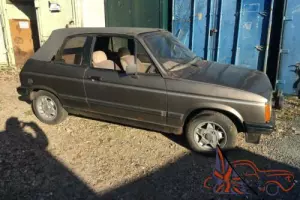Talbot samba cabriolet  convertible classic car barn find