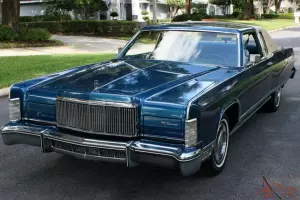 INCREDIBLE TWO OWNER ARIZONA SURVIVOR  1976 Lincoln Town Coupe -  46K ORIG MI