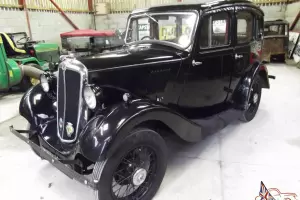  1936 Morris 8 Series I, 4 door, vintage style car, pre-war car, classic car 
