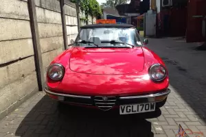 1980 alfa romeo spider 2.0 limited edition
