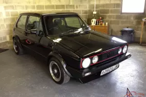 Volkswagen Golf Gti Mk1 1.8 1983 Schwartz black