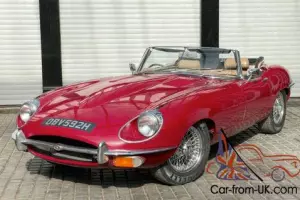 1969 JAGUAR 'E' TYPE Series II Roadster 4.2 Manual ( RHD )