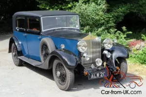 1933 20/25 Park Ward D-Back Saloon GBA8