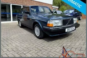 1987 Volvo 240 GL AUTOMATIC STUNNING EXAMPLE FANTASTIC HISTORY PORTFOLIO Saloon