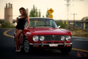 1974 Alfa Romeo GTV 2000 Coupe Red on Tan Low Reserve