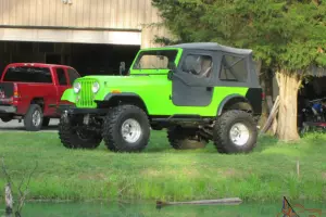 1985 JEEP CJ 7 recent restored, very clean, 350 chevy not off roaded