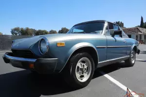 1980 Fiat 2000 Spyder LOW MILEAGE BARN FIND