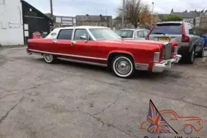 1977 LINCOLN CONTINENTAL  V8 AUTOMATIC 27000 MILES TOWN CAR 1 OWNER