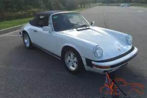 1987 Porsche 911 Carrera Convertible