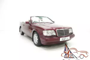 An Indulgent Mercedes-Benz W124 E220 Cabriolet with Two Owners and Full History