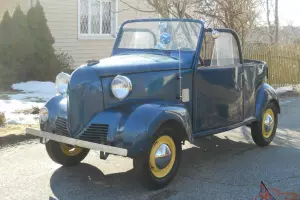 Rare Antique/vintage 1939 Crosley coupe convertible 1st year/ includes trailer!!