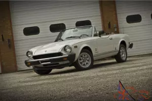fiat spider turbo 40K miles very rare stunning restoration May 2014 delivery