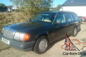 MERCEDES E300TE 4MATIC ESTATE 1989, VERY RARE 4WHEEL DRIVE!!! LEATHER UPHOLSTRY