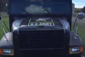 1990 International Armored Truck Toll truck