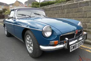  MGB Roadster 1974 Chrome bumper Full MOT 