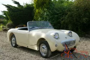 1959 Austin Healey Frogeye Sprite MK 1 Photographic Restoration Carried Out 2014