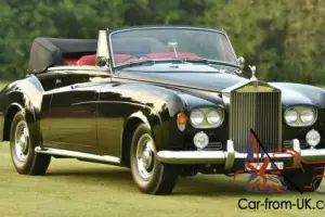 1964 Rolls Royce Silver Cloud 3 Convertible.