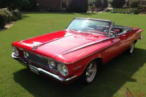 Very Rare 1962 Plymouth Sport Fury Convertible