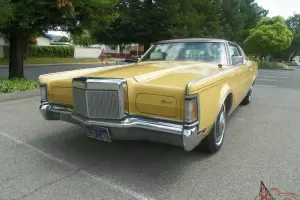 1971 Lincoln Mark III Continental 7.5L 460 CA Car!