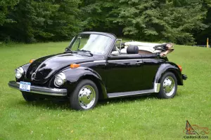 1979 Super Beetle Convertible - Tip Top Shape ! VW Bug Convertable