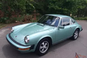 1976 Porsche 911S Coupe Ice Green