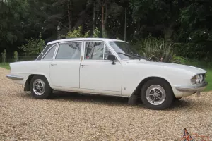  TRIUMPH 2.5 PI WHITE, 1972 TAX EXEMPT 