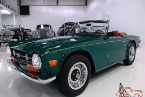 1972 TRIUMPH TR-6 76,874 ORIGINAL MILES TONNEAU COVER ORIGINAL OWNERS MANUAL!
