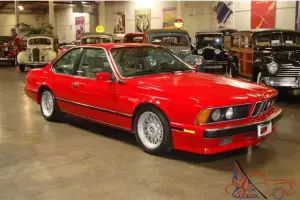 1988 BMW M6 California Car
