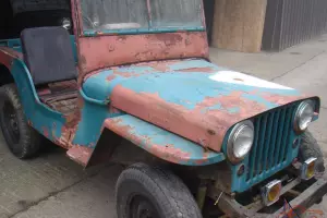 willys cj2a jeep classic car military vehicle